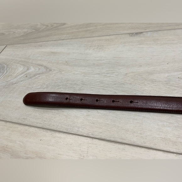 Vintage Ralph Lauren Italian Leather Equestrian Belt | Medium - Picture 8 of 10